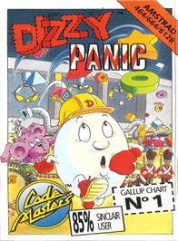Box cover for Panic Dizzy on the Amstrad CPC.