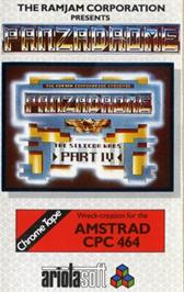 Box cover for Panzadrome on the Amstrad CPC.