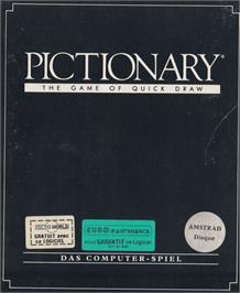 Box cover for Pictionary on the Amstrad CPC.