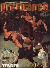 Box cover for Pit Fighter on the Amstrad CPC.
