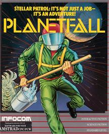 Box cover for Planetfall on the Amstrad CPC.