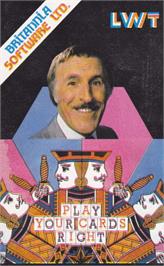 Box cover for Play Your Cards Right on the Amstrad CPC.
