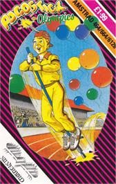 Box cover for Pogostick Olympics on the Amstrad CPC.