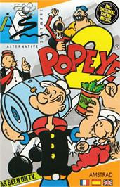 Box cover for Popeye 2 on the Amstrad CPC.