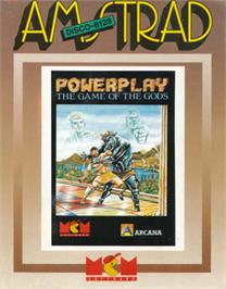 Box cover for Powerplay: The Game of the Gods on the Amstrad CPC.