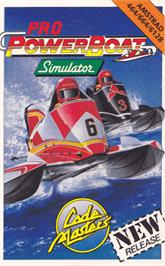 Box cover for Pro Power Boat Simulator on the Amstrad CPC.