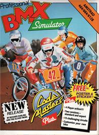 Box cover for Professional BMX Simulator on the Amstrad CPC.