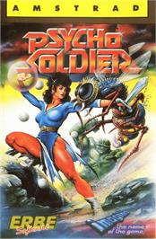 Box cover for Psycho Soldier on the Amstrad CPC.