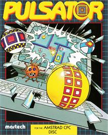 Box cover for Pulsator on the Amstrad CPC.