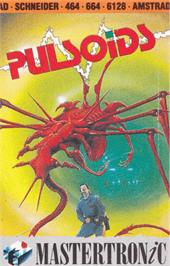 Box cover for Pulsoids on the Amstrad CPC.