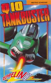 Box cover for Q10 Tankbuster on the Amstrad CPC.
