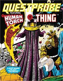 Box cover for Questprobe Featuring The Human Torch And The Thing on the Amstrad CPC.