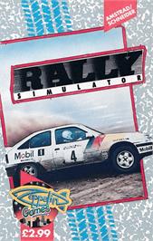 Box cover for Rally Simulator on the Amstrad CPC.