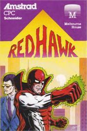 Box cover for Redhawk on the Amstrad CPC.