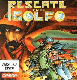 Box cover for Rescate En El Golfo on the Amstrad CPC.