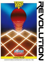 Box cover for Revolution on the Amstrad CPC.