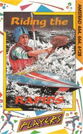 Box cover for Riding The Rapids on the Amstrad CPC.