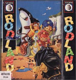 Box cover for Rodland on the Amstrad CPC.