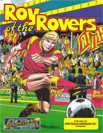 Box cover for Roy Of The Rovers on the Amstrad CPC.