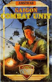 Box cover for Saigon Combat Unit on the Amstrad CPC.