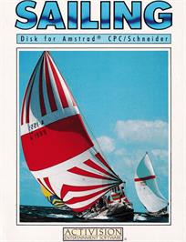 Box cover for Sailing on the Amstrad CPC.