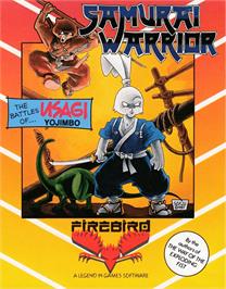 Box cover for Samurai Warrior - The Battles of.... Usagi Yojimbo on the Amstrad CPC.