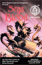 Box cover for Seas of Blood on the Amstrad CPC.