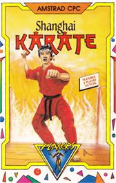 Box cover for Shanghai Karate on the Amstrad CPC.