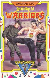 Box cover for Shanghai Warriors on the Amstrad CPC.