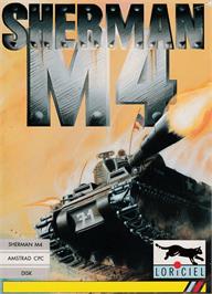Box cover for Sherman M4 on the Amstrad CPC.