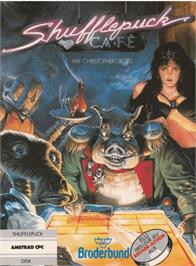 Box cover for Shufflepuck Café on the Amstrad CPC.