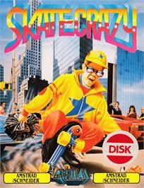 Box cover for Skate Crazy on the Amstrad CPC.