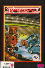 Box cover for Skateball on the Amstrad CPC.