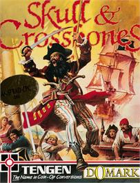 Box cover for Skull & Crossbones on the Amstrad CPC.