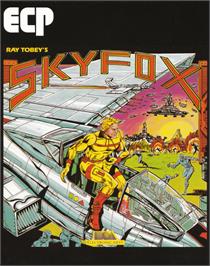 Box cover for Sky Fox on the Amstrad CPC.