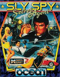 Box cover for Sly Spy - Secret Agent on the Amstrad CPC.