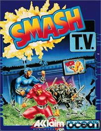 Box cover for Smash T.V. on the Amstrad CPC.