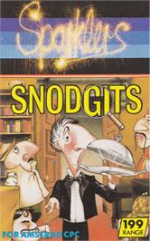 Box cover for Snodgits on the Amstrad CPC.