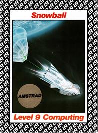 Box cover for Snowball on the Amstrad CPC.