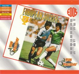 Box cover for Soccer Challenge on the Amstrad CPC.