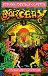 Box cover for Sorcery on the Amstrad CPC.
