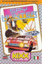 Box cover for Spy Hunter on the Amstrad CPC.