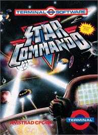 Box cover for Star Commando on the Amstrad CPC.