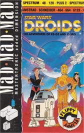 Box cover for Star Wars - Droids on the Amstrad CPC.
