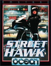 Box cover for Street Hawk on the Amstrad CPC.