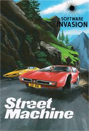 Box cover for Street Machine on the Amstrad CPC.