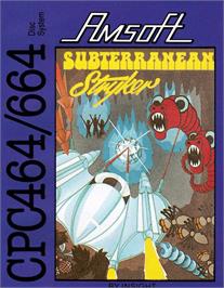 Box cover for Subterranean Stryker on the Amstrad CPC.