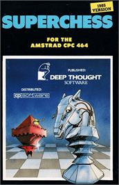 Box cover for Super Chess on the Amstrad CPC.