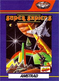 Box cover for Super Sapiens on the Amstrad CPC.