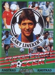 Box cover for Super Soccer on the Amstrad CPC.